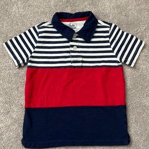 Red White & Blue Polo Shirt